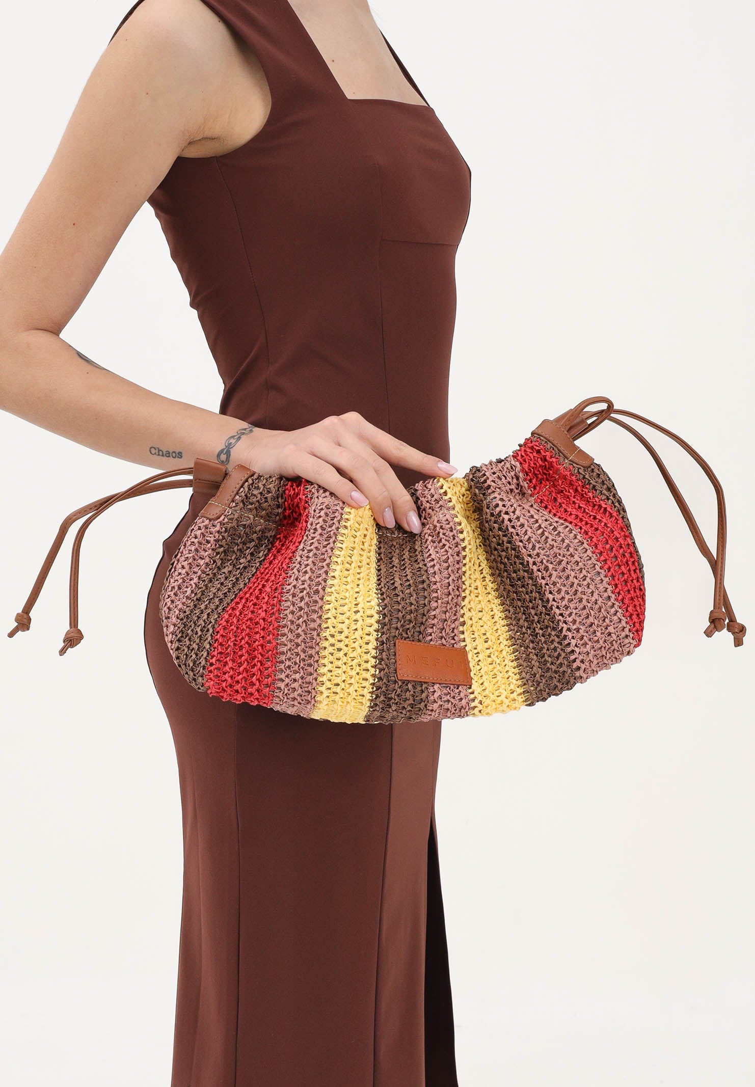 ME FUI Pochette multicolore da donna MA26-SW0090RD . ME FUI 