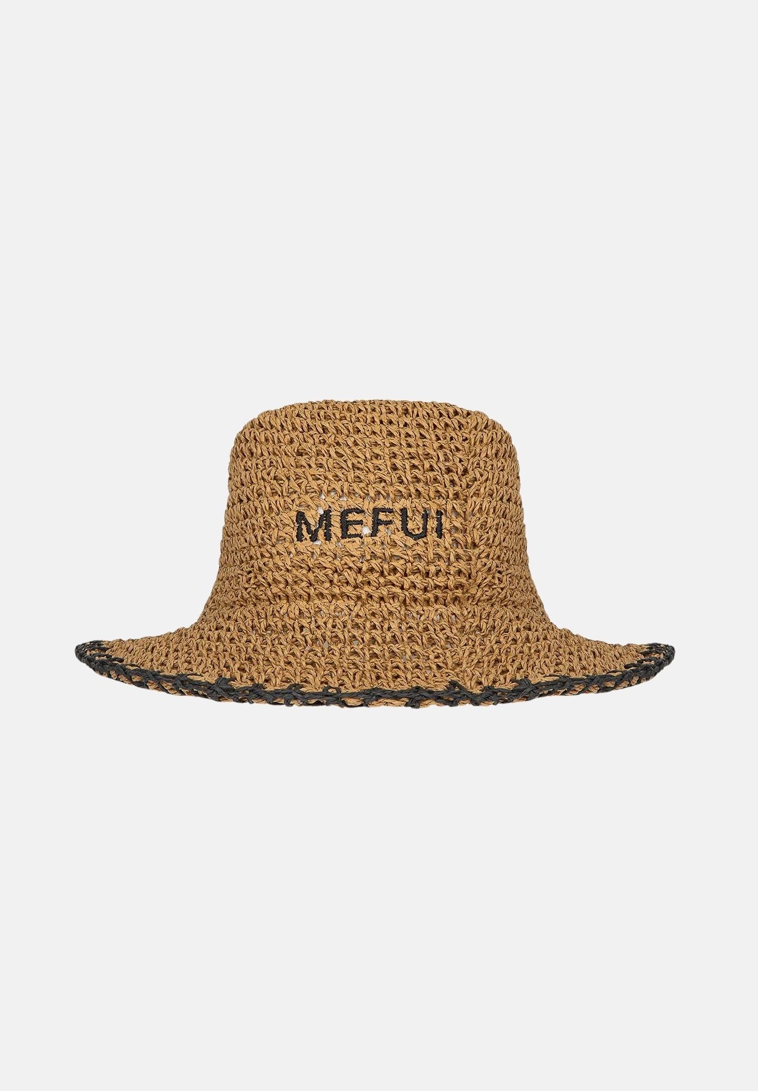 ME FUI Cappello di paglia beige da donna MA26-SW0200LB . ME FUI 