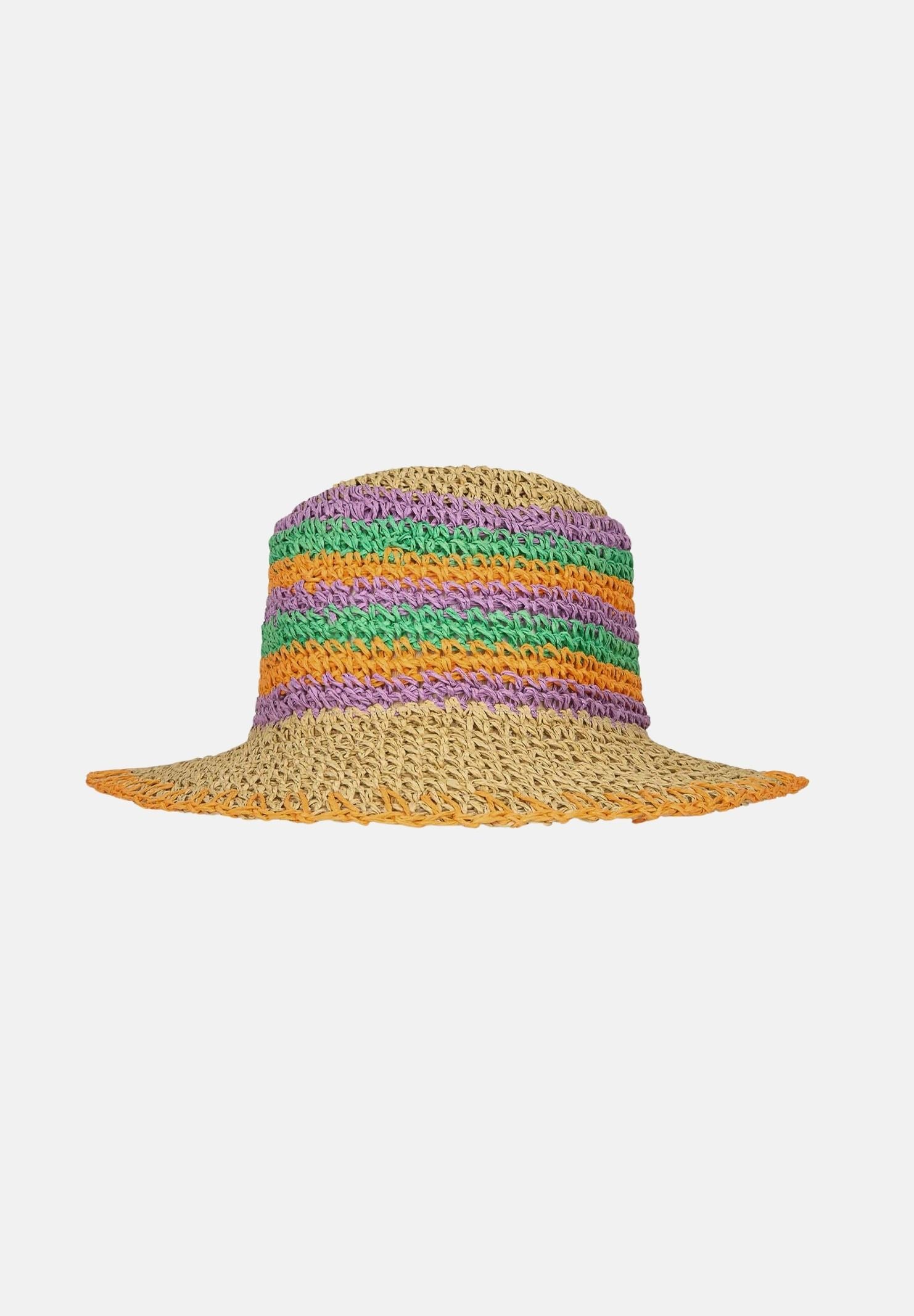 ME FUI Cappello in paglia multicolore da donna MA26-SW0210BG . ME FUI 