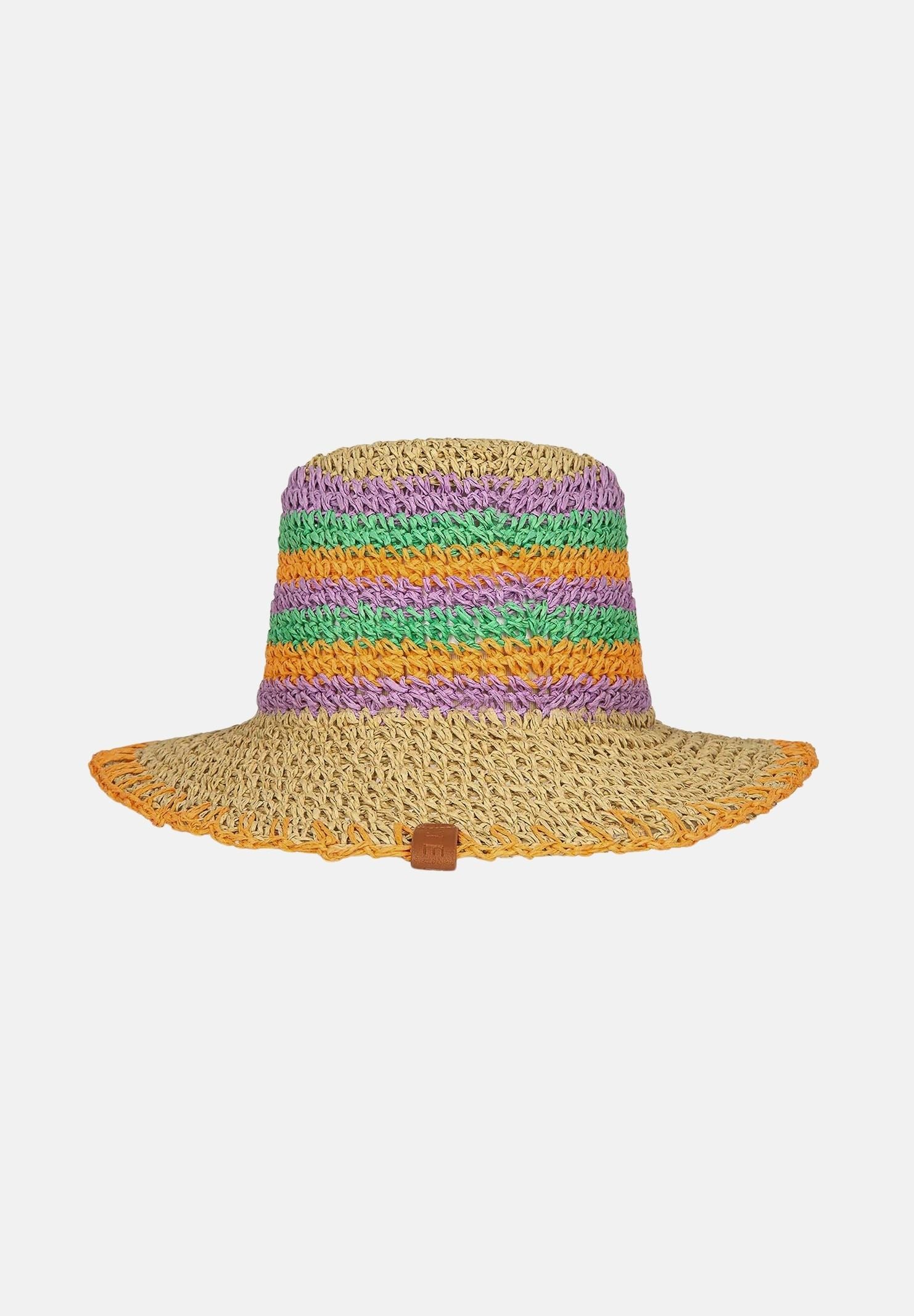 ME FUI Cappello in paglia multicolore da donna MA26-SW0210BG . ME FUI 