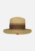 ME FUI Cappello in paglia beige, marrone e verde da donna MA26-SW0220BG . ME FUI 