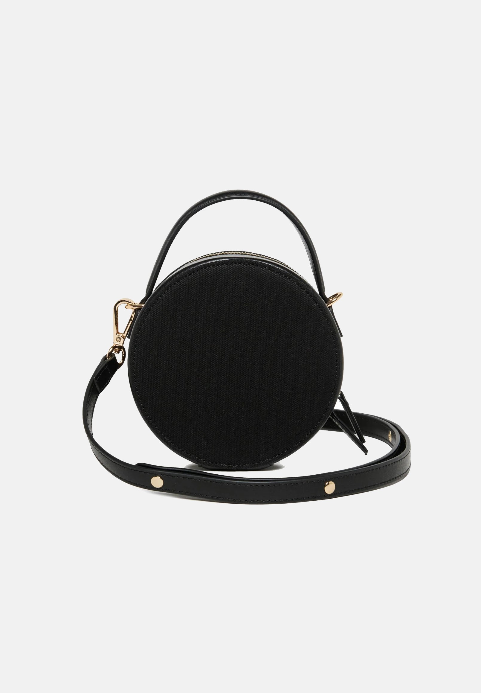 N21 Borsa nera da donna con logo e forma rotonda N210D5N0508 0N900 N21 