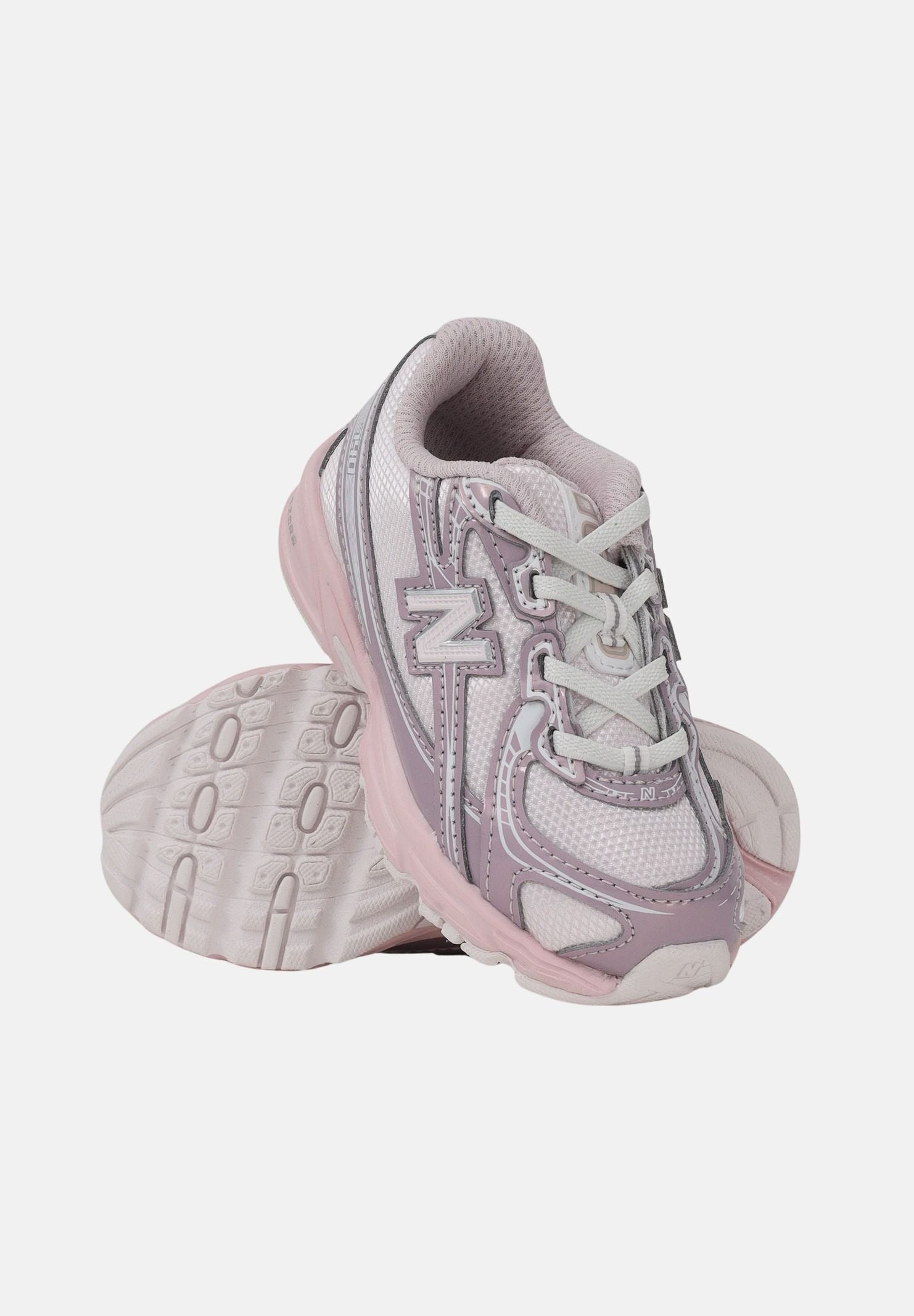 NEW BALANCE Sneakers 740 Bungee Lace rosa da neonato I74062H . NEW BALANCE 