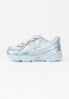 NEW BALANCE Sneakers 740 Bungee Lace azzurre da neonato I7409R4 . NEW BALANCE 