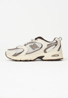 NEW BALANCE Sneakers 530 panna e marrone da uomo MR530ASM . NEW BALANCE 