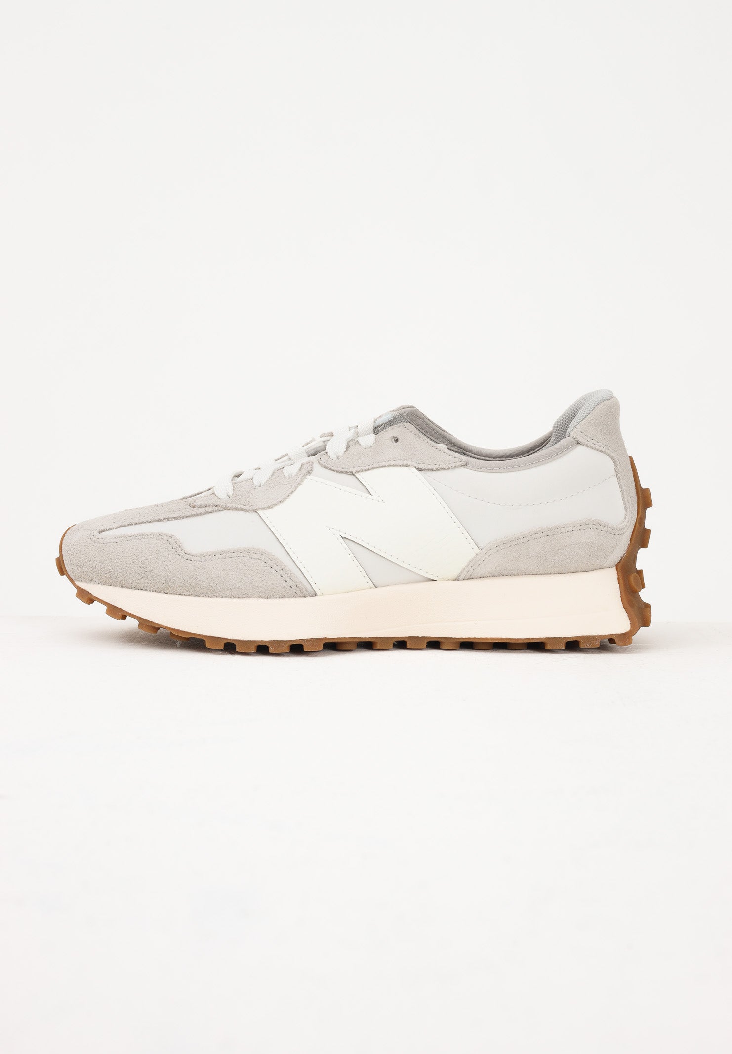 NEW BALANCE Sneakers 327 grigie da uomo MS327ASK . NEW BALANCE 