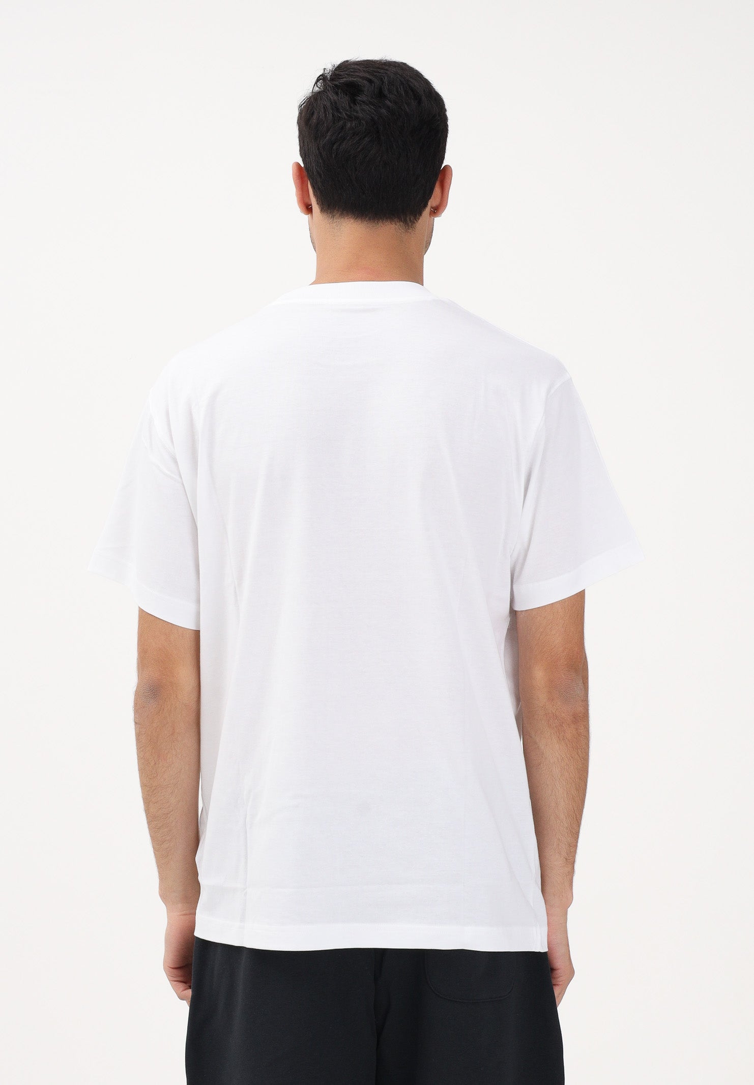 NEW BALANCE T-shirt a manica corta Sport Essentials bianca per uomo e donna MT41509WT . NEW BALANCE 