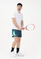 NEW BALANCE Polo a manica corta Tournament Dry bianca da uomo MT61W0HTWT . NEW BALANCE 