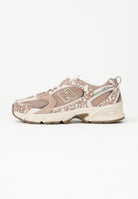 NEW BALANCE Sneakers 530 nude da donna con fantasia U53028U . NEW BALANCE 