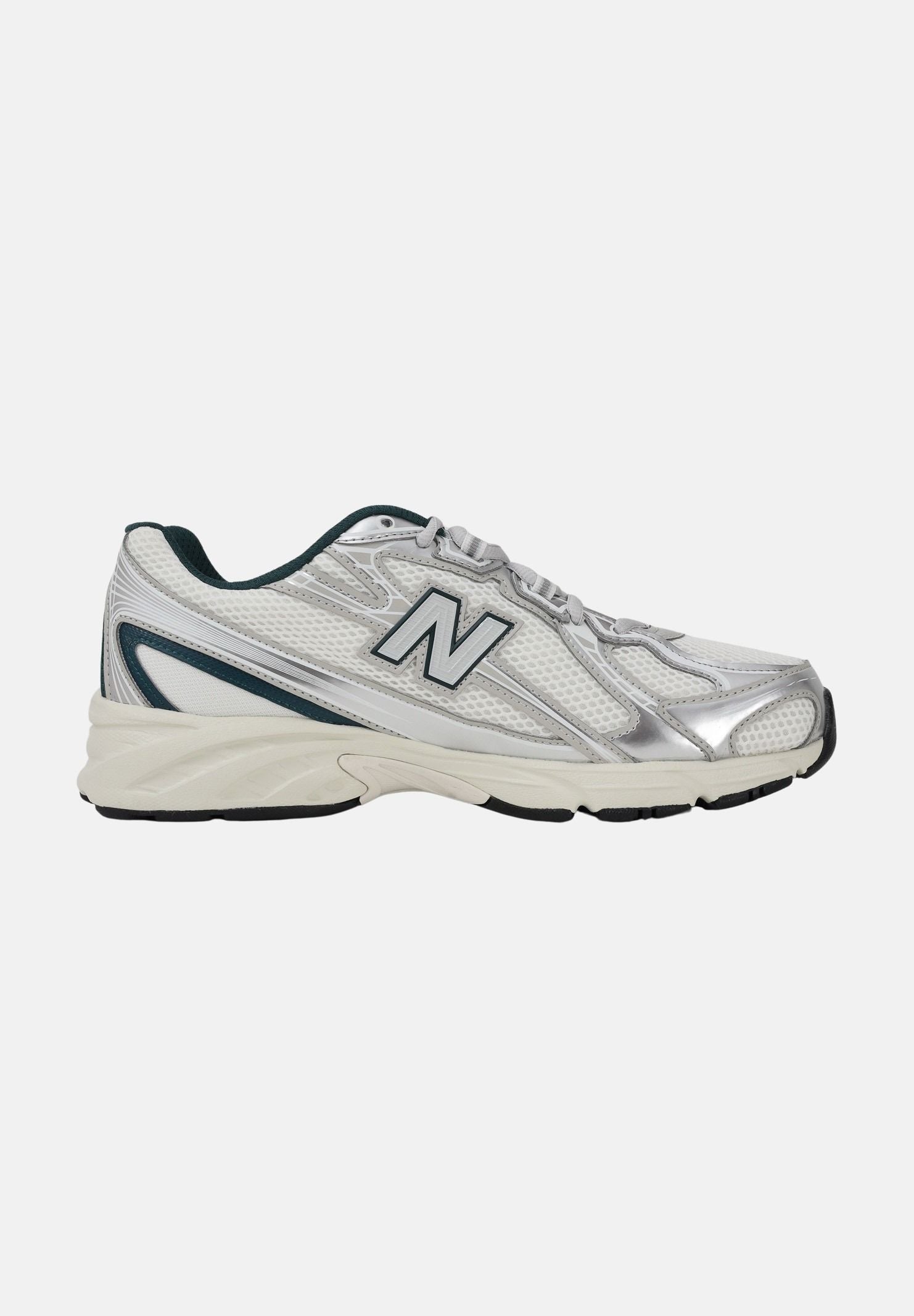 NEW BALANCE Sneakers 740 bianche, argento e verdi da uomo U7402EL . NEW BALANCE 