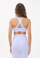 NEW BALANCE Bralette sportiva NB Essential lilla da donna WB51035DYK . NEW BALANCE 