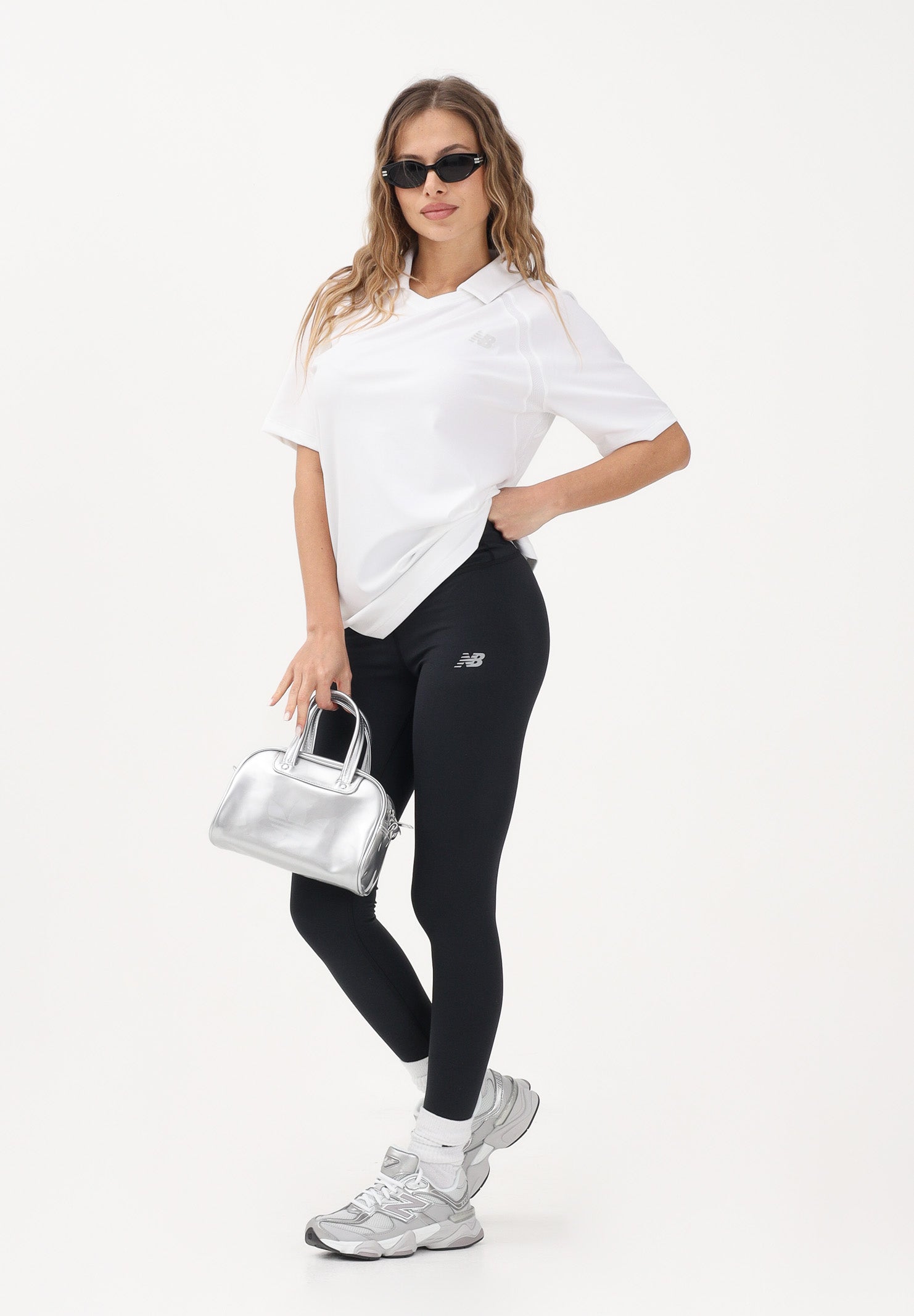 NEW BALANCE Leggings NB Harmony 25" nero da donna WP51112BK . NEW BALANCE 