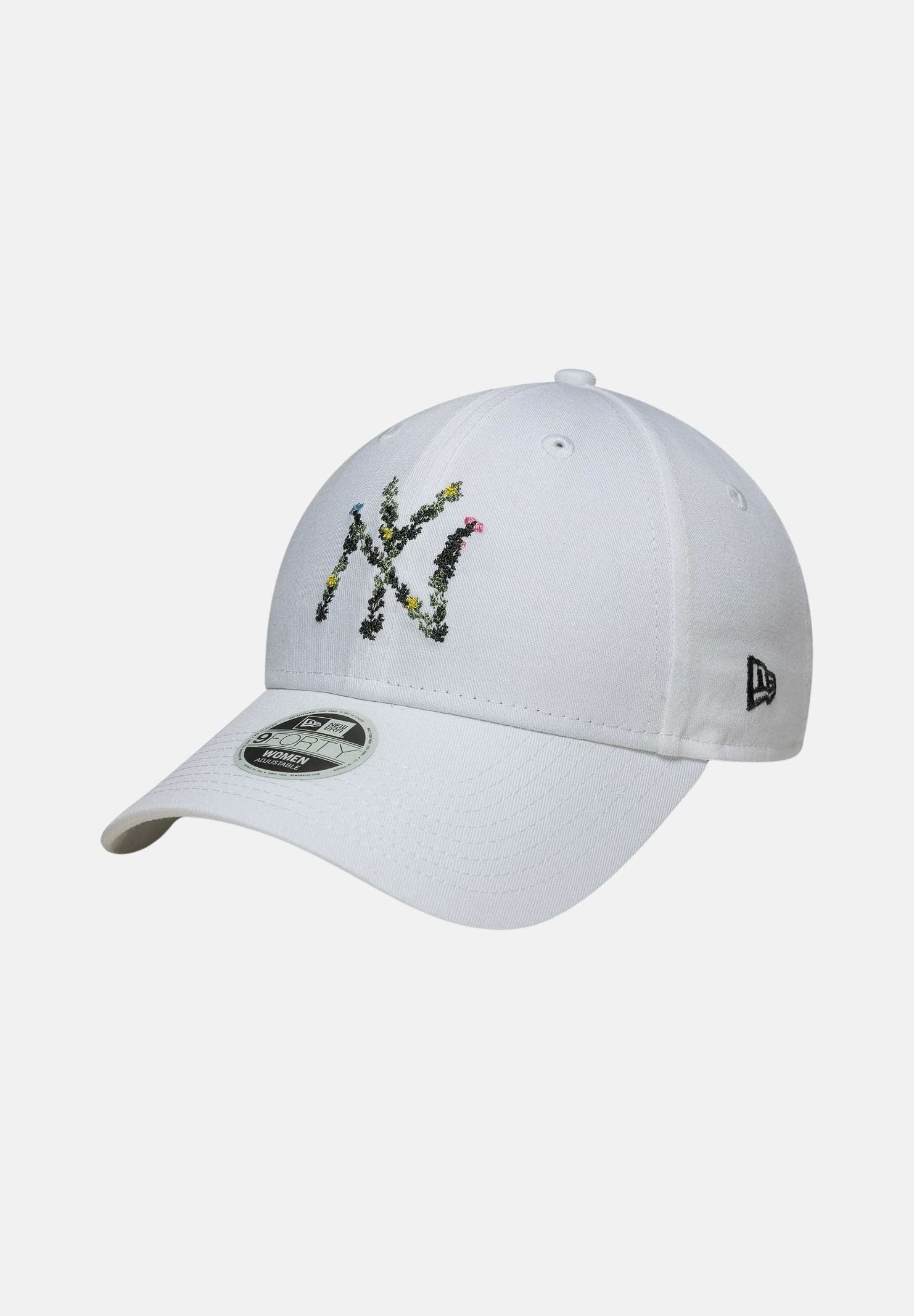 NEW ERA Cappello con visiera 9FORTY New York Yankees MLB Floral Infill bianco da donna 60667481 . NEW ERA 