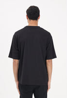 NEW ERA T-shirt a manica corta nera per uomo e donna con logo 60675746 . NEW ERA 