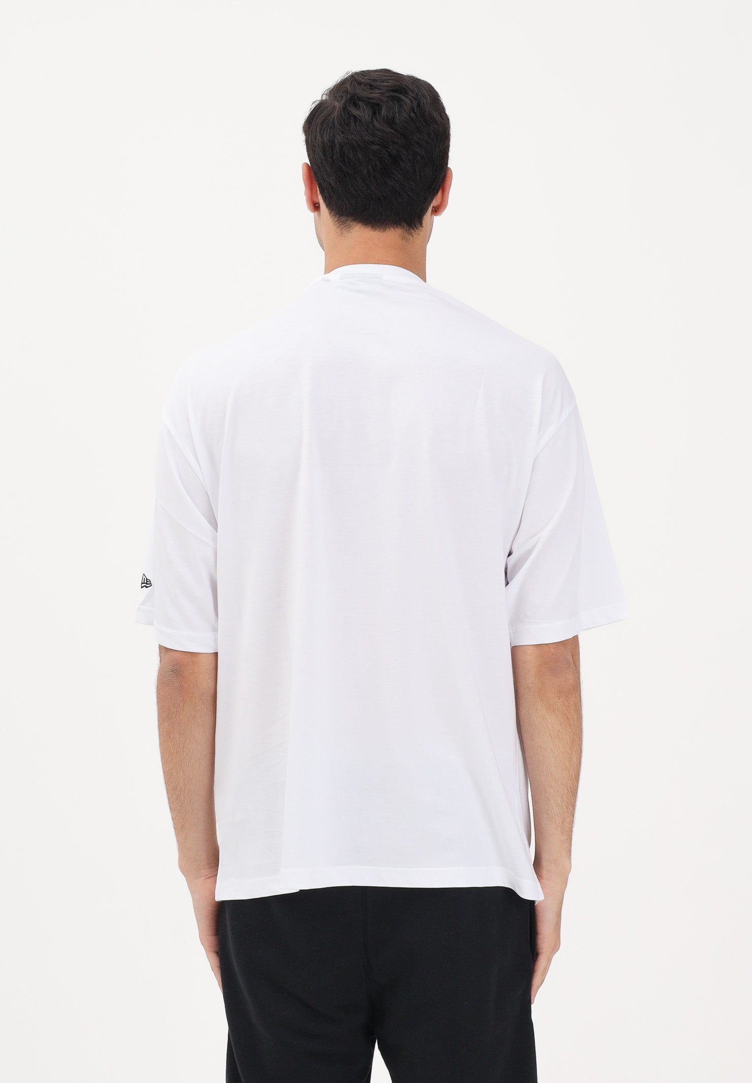 NEW ERA T-shirt a manica corta bianca per uomo e donna con logo 60675748 . NEW ERA 
