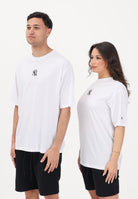 NEW ERA T-shirt a manica corta bianca per uomo e donna con logo 60675748 . NEW ERA 