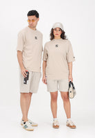 NEW ERA Shorts sportivo New York Yankees MLB League Essential beige per uomo e donna 60675755 . NEW ERA 