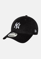 NEW ERA Cappello con visiera 9FORTY M-Crown New York Yankees MLB in velluto a costine nero per uomo e donna 60691062 . NEW ERA 