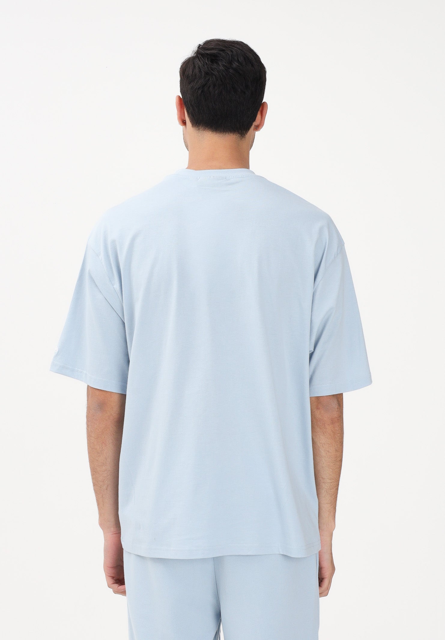 NEW ERA T-shirt a manica corta MLB League Essential Midi New York Yankees celeste per uomo e donna 60771500 . NEW ERA 