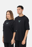 NEW ERA T-shirt a manica corta Oversized Chicago Bulls NBA League Essential nera per uomo e donna 60771515 . NEW ERA 