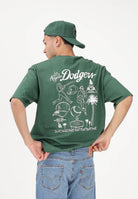 NEW ERA T-shirt a manica corta Oversized LA Dodgers MLB Baseball Graphic verde per uomo e donna 60771578 . NEW ERA 