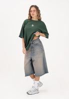 NEW ERA T-shirt a manica corta Oversized LA Dodgers MLB Waffle verde per uomo e donna 60771587 . NEW ERA 