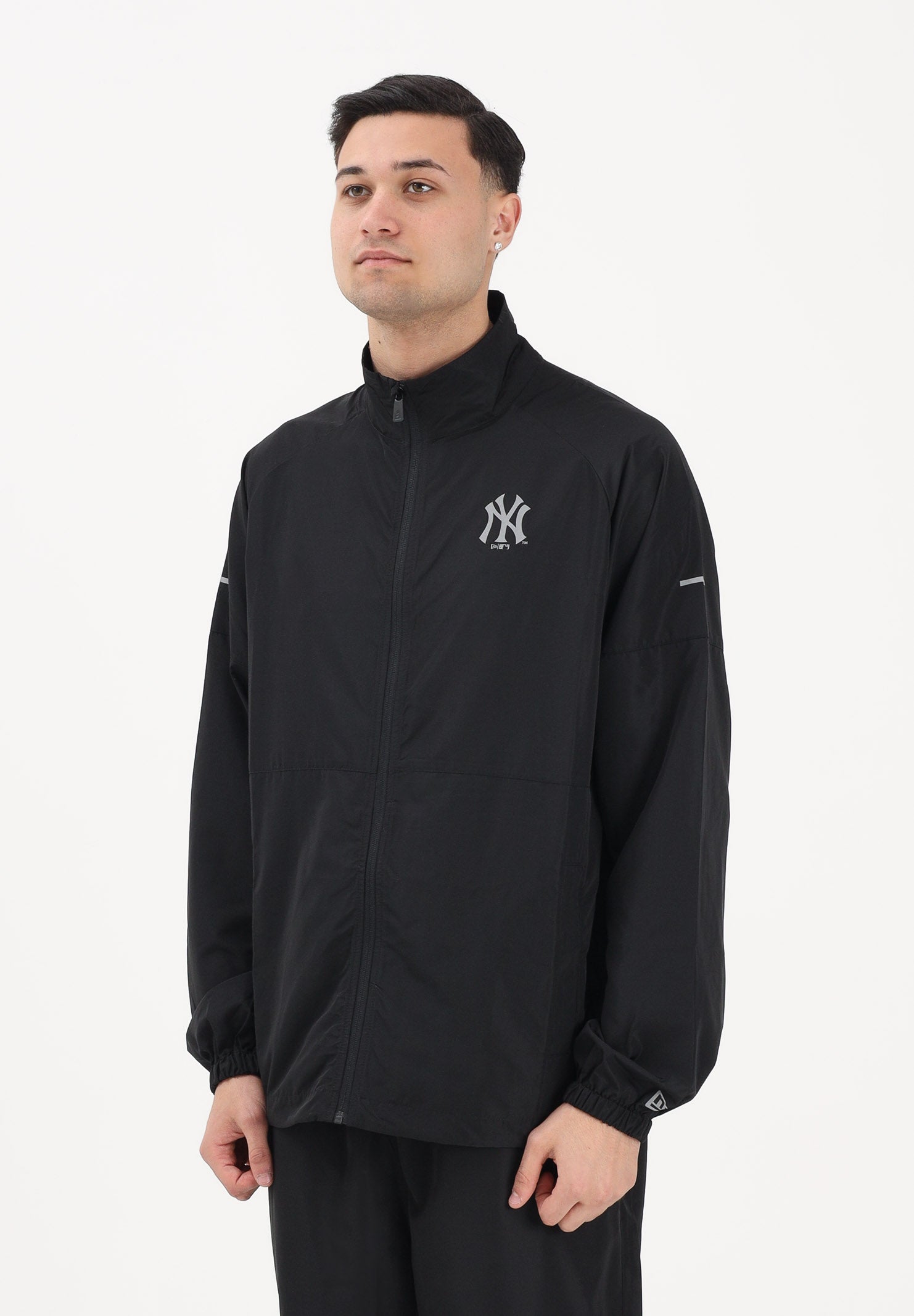 NEW ERA Giacca a vento New York Yankees MLB nera da uomo 60771657 . NEW ERA 