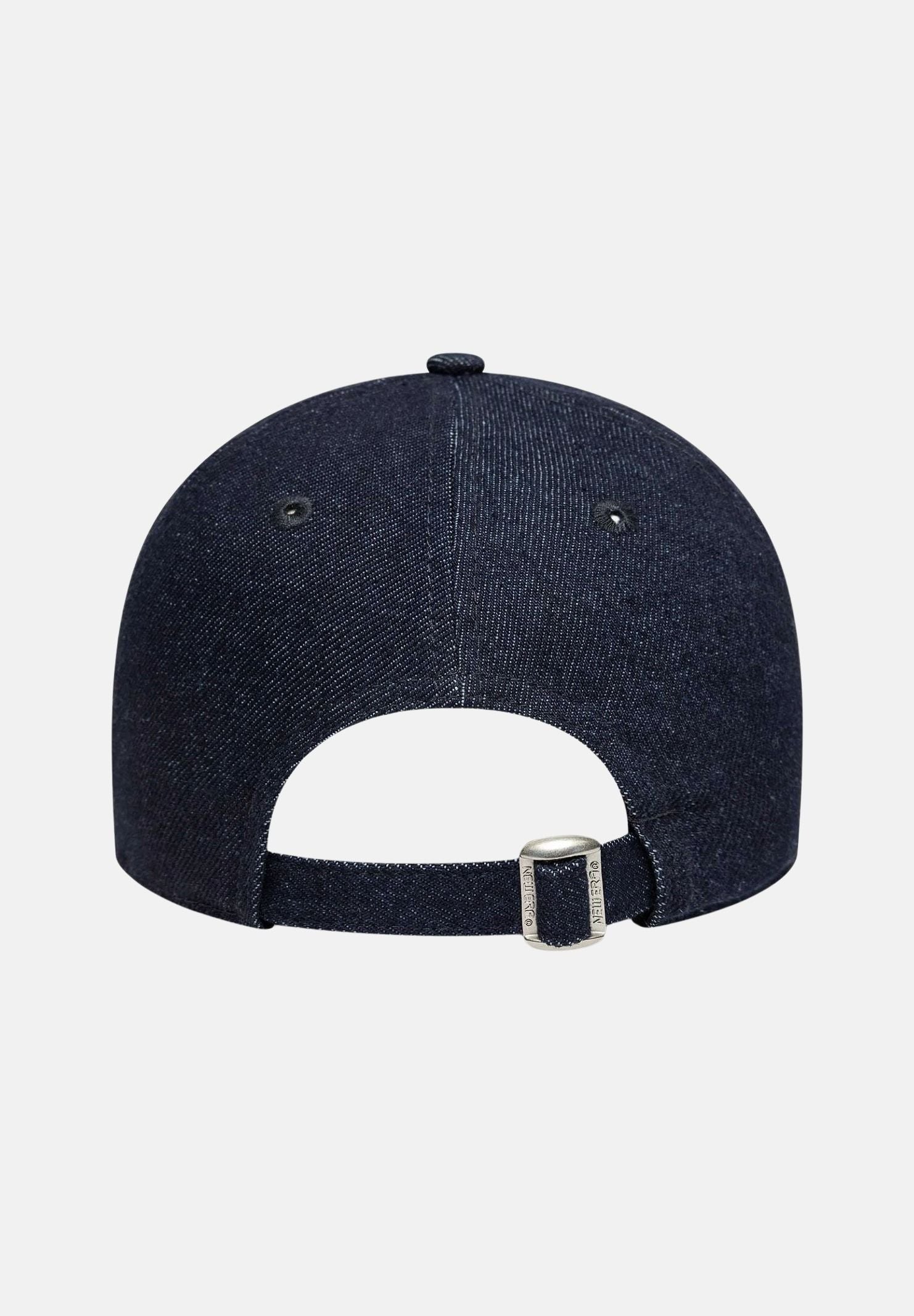 NEW ERA Cappello con visiera 9TWENTY LA Dodgers MLB in denim blu per uomo e donna 60771755 . NEW ERA 