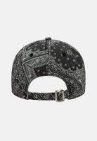 NEW ERA Cappello con visiera 9TWENTY New York Yankees MLB Washed Paisley  in denim nero per uomo e donna 60771827 . NEW ERA 