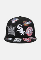 NEW ERA Cappello con visiera Chicago White Sox MLB All Over Team 59FIFTY nero per uomo 60803359 . NEW ERA 