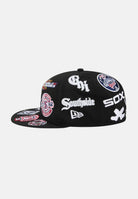 NEW ERA Cappello con visiera Chicago White Sox MLB All Over Team 59FIFTY nero per uomo 60803359 . NEW ERA 