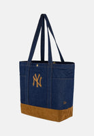 NEW ERA Shopper New York Yankees MLB Suede Denim blu da donna 60856115 . NEW ERA 