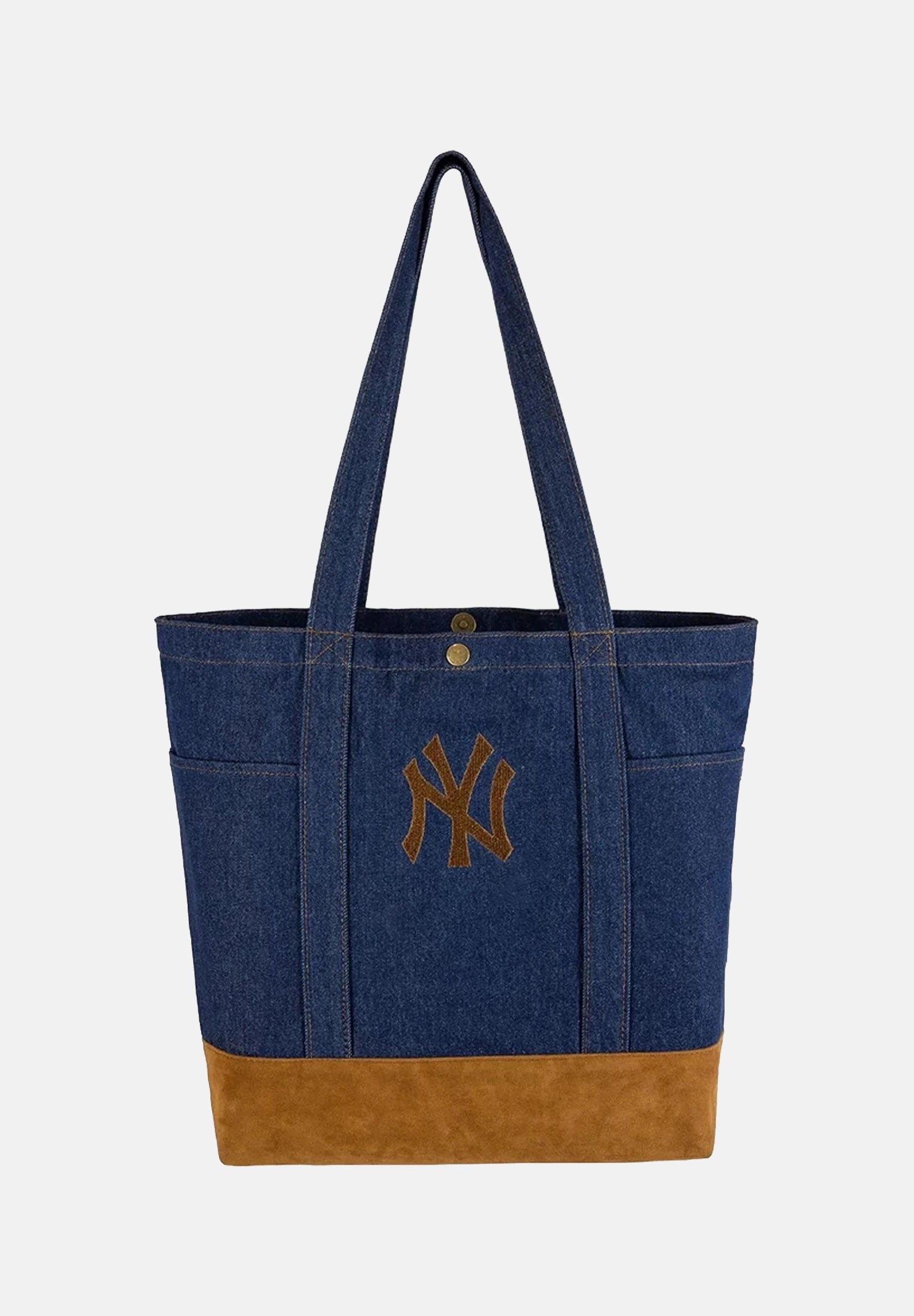 NEW ERA Shopper New York Yankees MLB Suede Denim blu da donna 60856115 . NEW ERA 