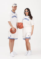 NEW ERA Shorts sportivo Oversized LA Dodgers MLB Arch panna per uomo e donna 60856133 . NEW ERA 