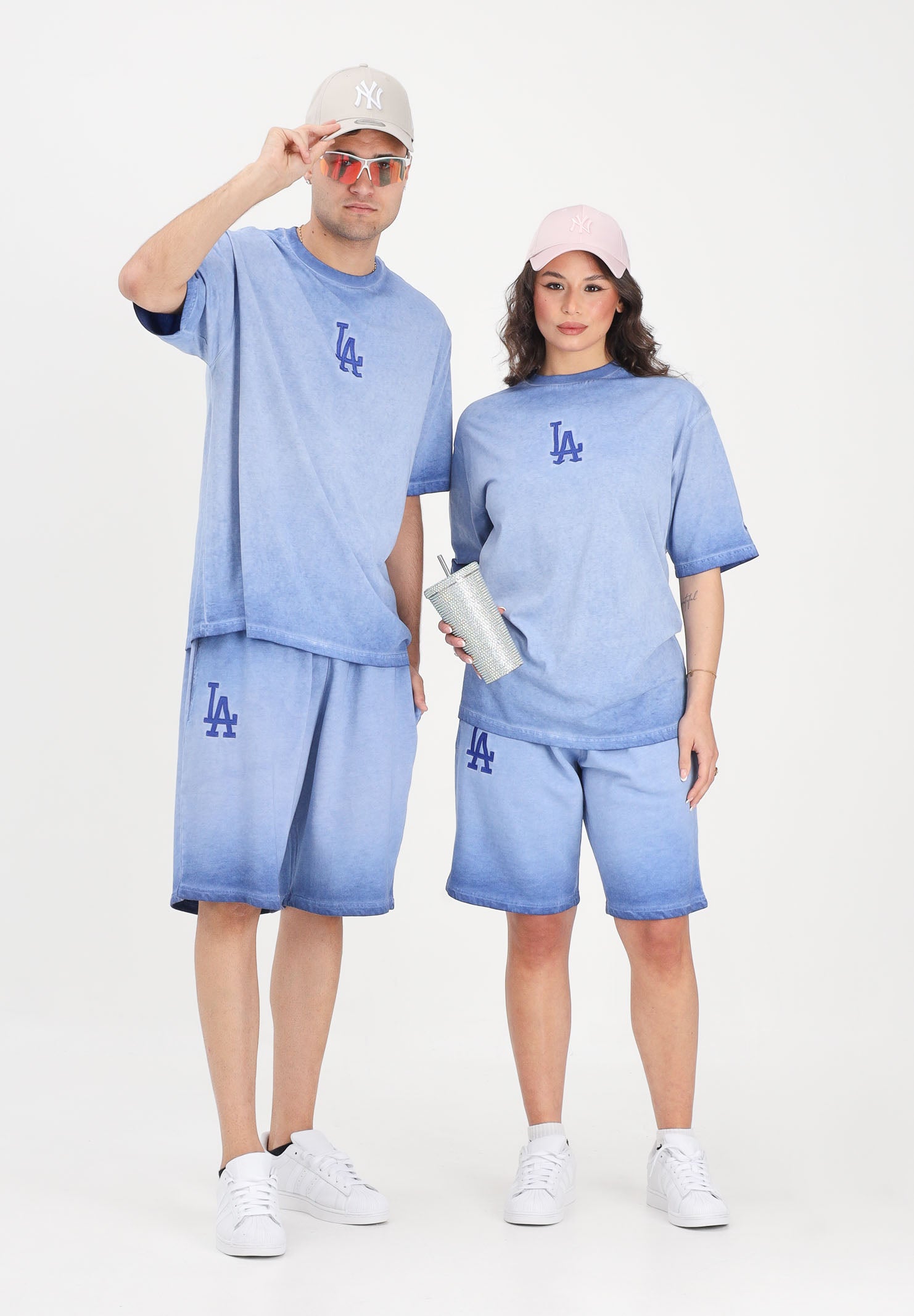 NEW ERA Shorts sportivo MLB Los Angeles Dodgers blu per uomo e donna 60856142 . NEW ERA 
