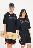 NEW ERA T-shirt a manica corta New York Mets e logo MLB Arch nera per uomo e donna 60856159 . NEW ERA 