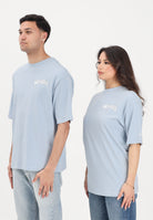 NEW ERA T-shirt a manica corta Oversized New Era Fun Block Party Graphic azzurra per uomo e donna 60856210 . NEW ERA 