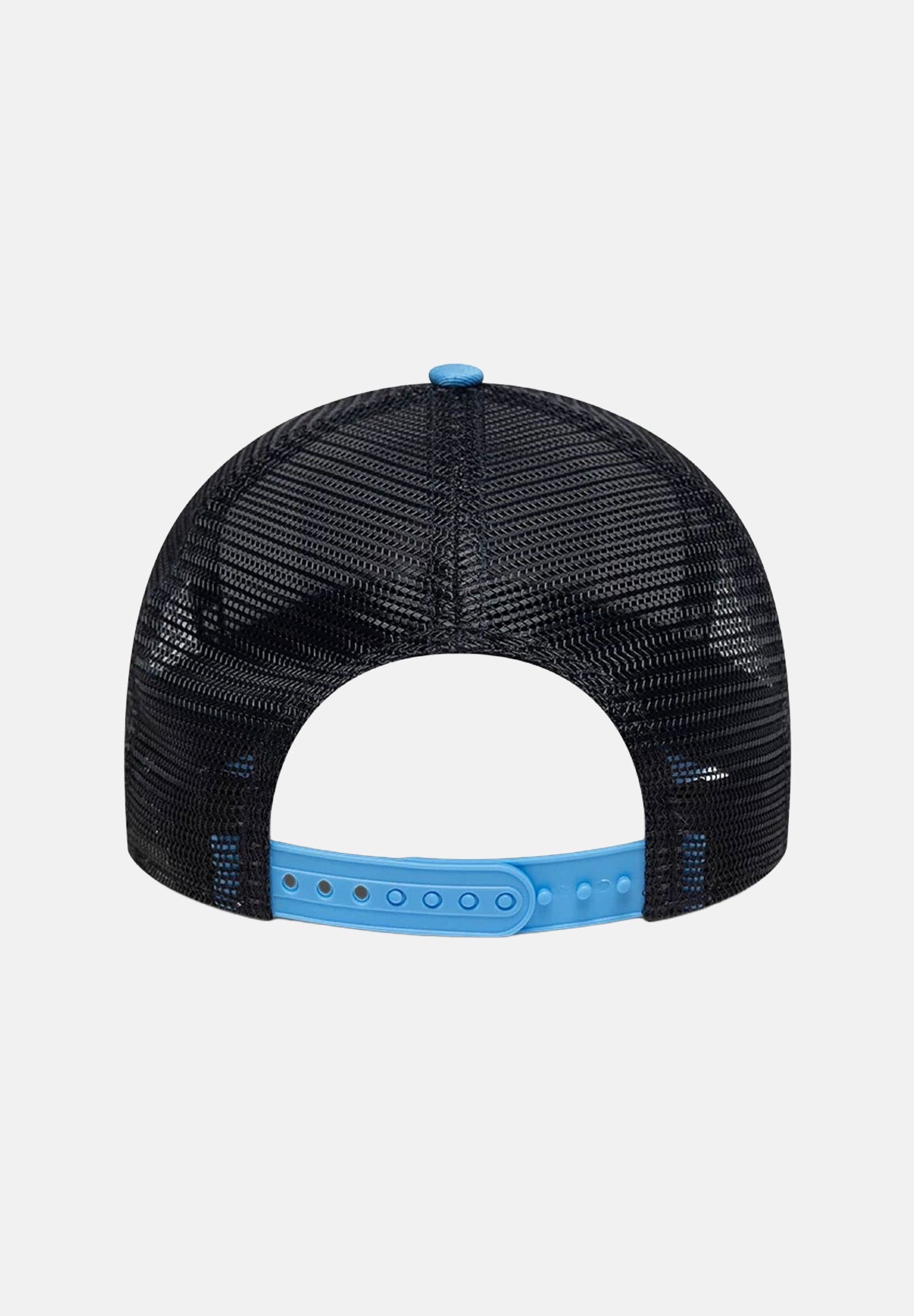 NEW ERA Cappello con visiera New Era Location Mykonos 9FORTY A-Frame Trucker azzurro per uomo e donna 60856283 . NEW ERA 