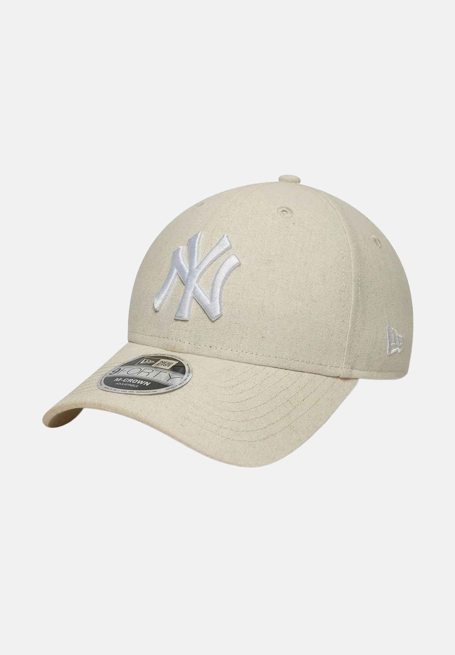 NEW ERA Cappello con visiera 9FORTY M-Crown New York Yankees MLB Linen crema per uomo e donna 60856285 . NEW ERA 