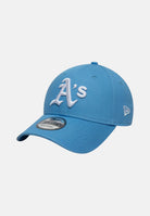 NEW ERA Cappello con visiera Athletics MLB League Essential 9FORTY azzurro per uomo e donna 60856286 . NEW ERA 
