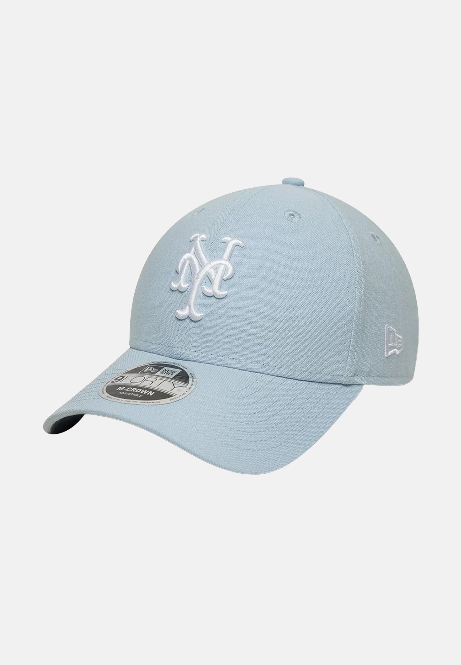 NEW ERA Cappello con visiera 9FORTY M-Crown New York Mets MLB Linen azzurro per uomo e donna 60856289 . NEW ERA 