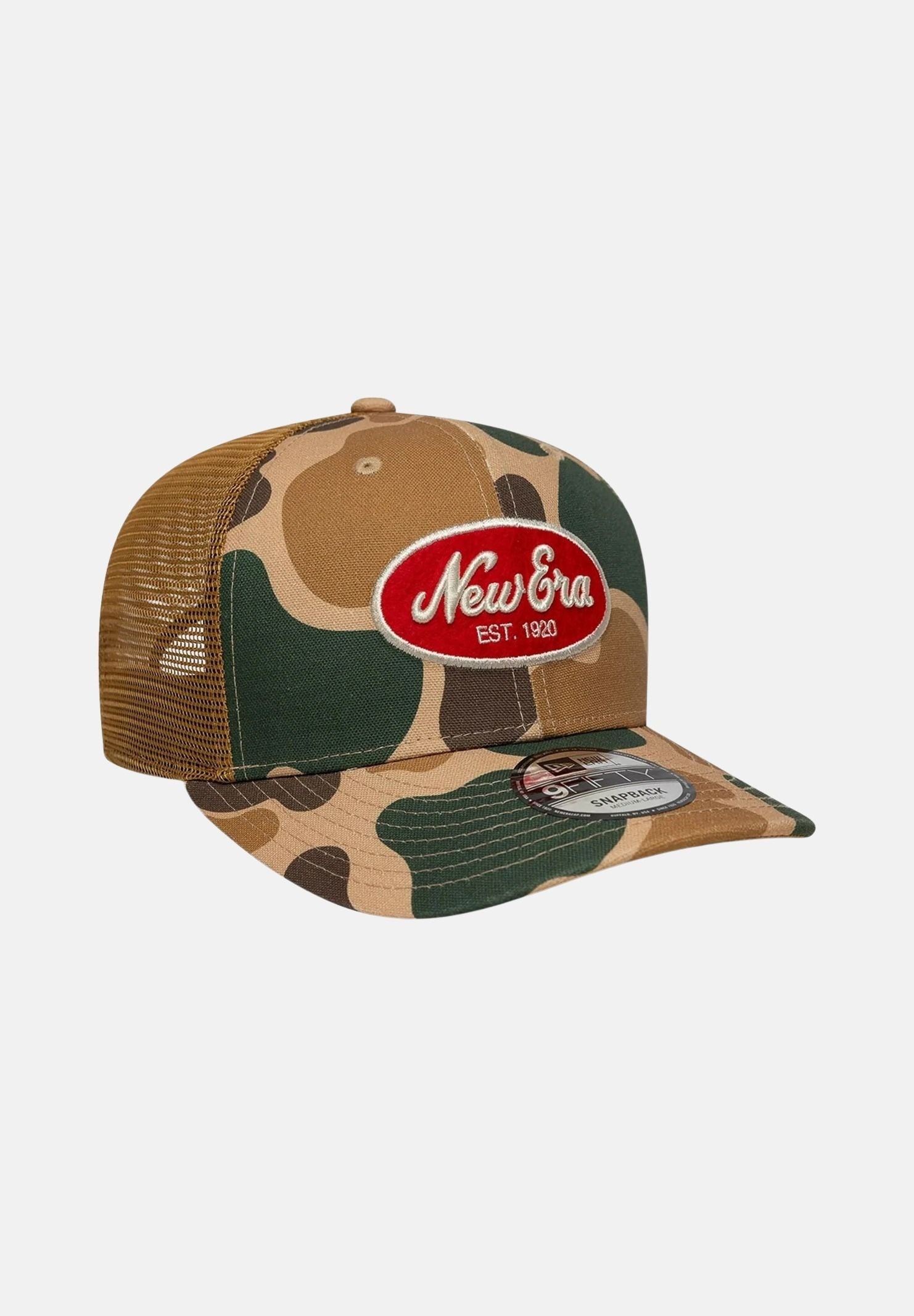 NEW ERA Cappello con visiera New Era Duck Camo 9FIFTY beige per uomo e donna 60856363 . NEW ERA 