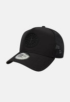 NEW ERA Cappello con visiera 9FORTY TRUCKER CAP SEATTLE MARINERS MLB nero per uomo e donna 60856374 . NEW ERA 
