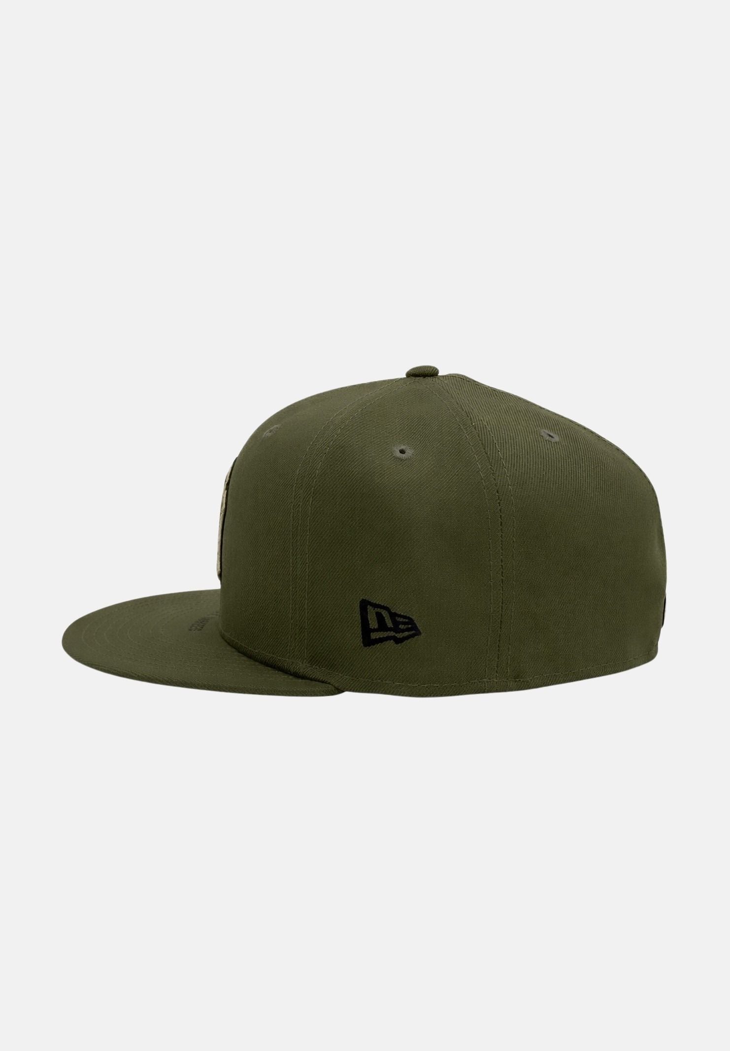 NEW ERA Cappello con visiera MLB26 AFD 5950 NEYY verde militare per uomo e donna 60859666 . NEW ERA 