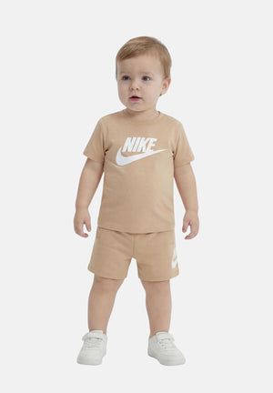 NIKE Completino CLUB TEE beige da neonato 66L596 X0L NIKE 