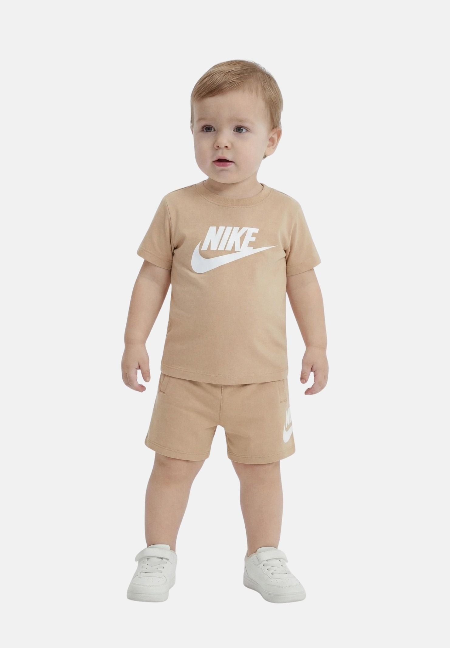 NIKE Completino CLUB TEE beige da neonato 66L596 X0L NIKE 