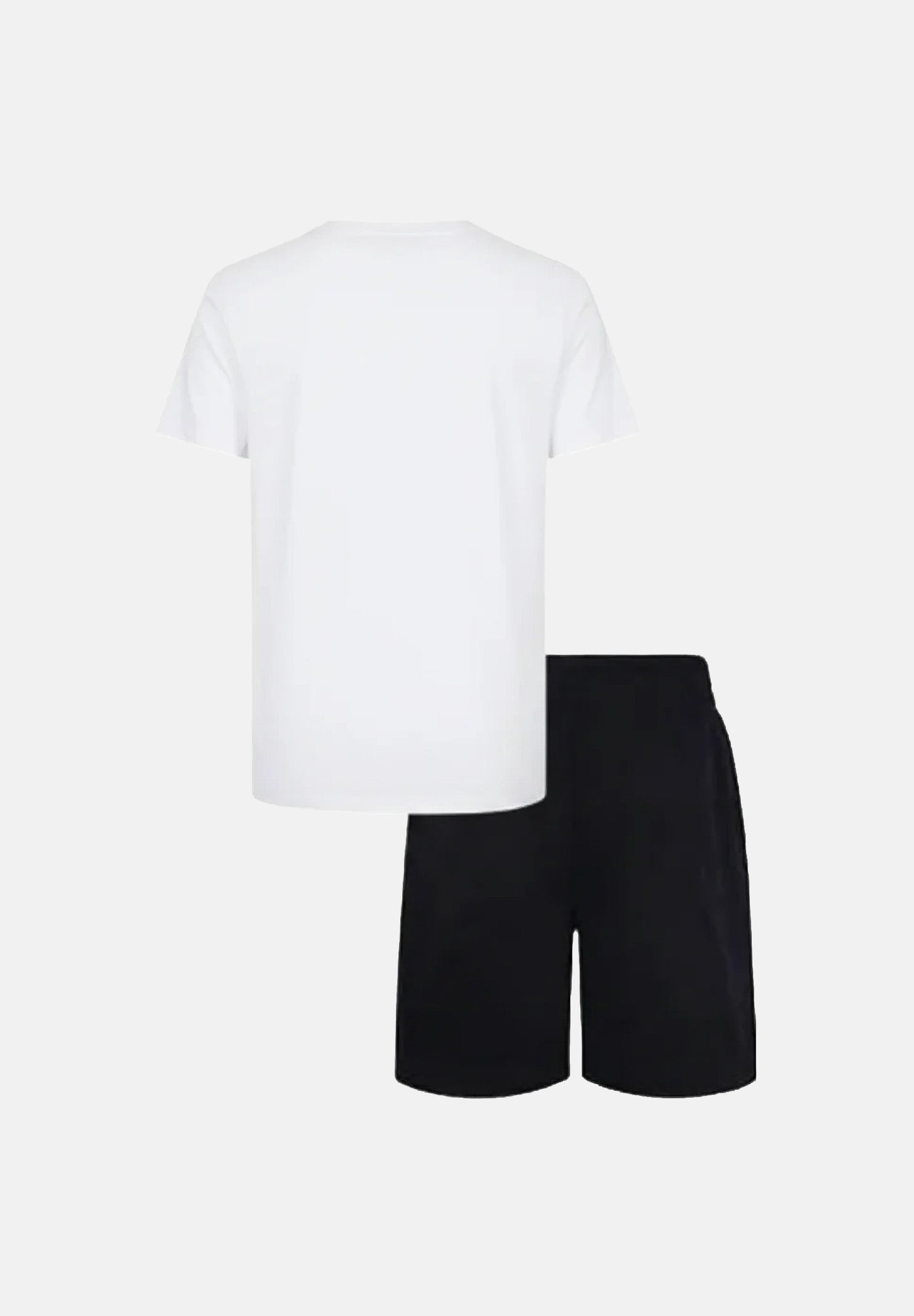 NIKE Completino bianco e nero da neonato con logo 66M143 023 NIKE 