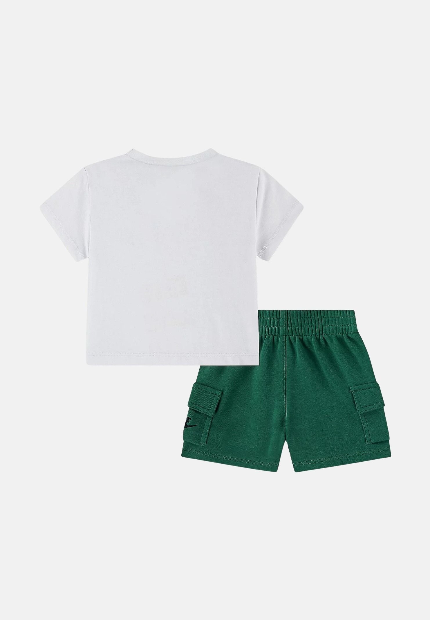 NIKE Completino bianco e verde da neonato 66N041 EJ1 NIKE 