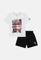 NIKE Completino bianco e nero per bambino e bambina con stampa 9Q1426 001 NIKE 