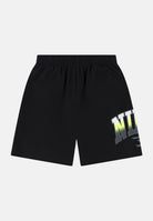 NIKE Shorts sportivo nero da bambino con stampa logo laterale 9Q1463 023 NIKE 